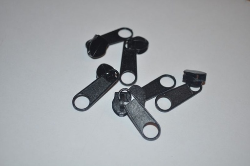 [70270.332] Schieber/Zipper 5 mm Reißverschluss schwarz
