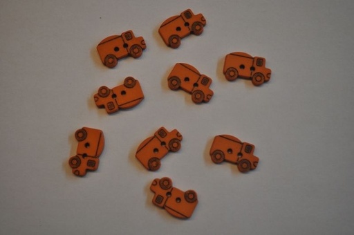 Kinder Knopf LKW Braun