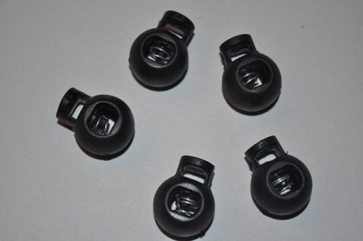 Kordelstopper schwarz