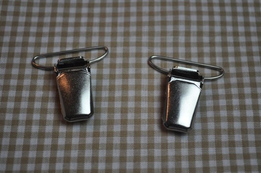 Schnullerclip Hosenträgerclip 30 mm