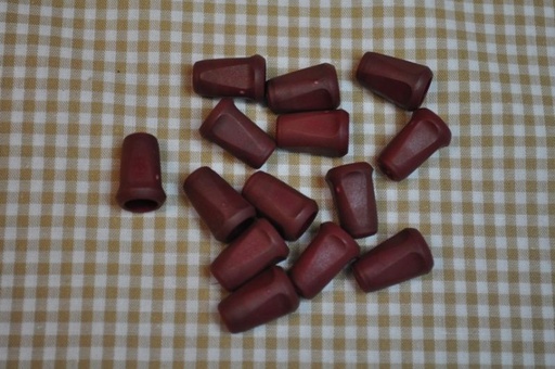 Kordelstopper Kordelende burgund
