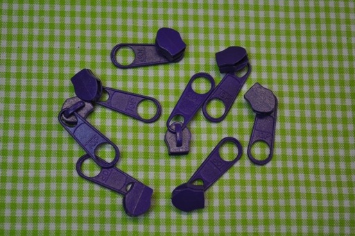 [70270.170] Schieber/Zipper 5 mm Reißverschluss lila