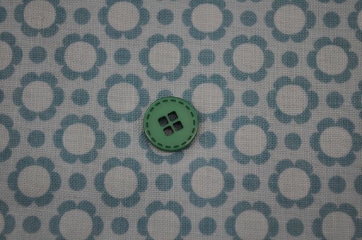 Knopf 4-loch 1,2cm grün