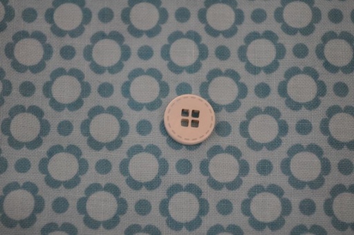 Knopf 4-loch 1,2cm weiß