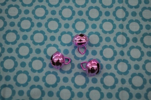 Glöckchen 10 mm rosa
