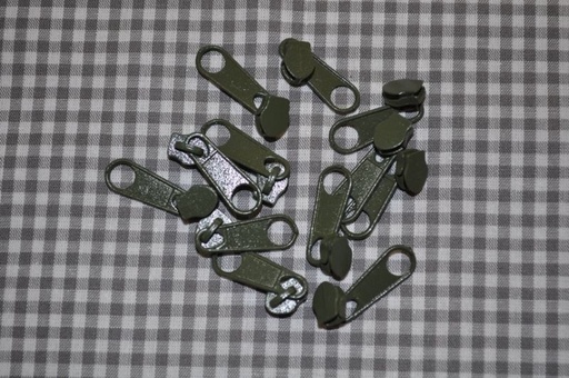 [70272.327] Schieber/Zipper 3 mm Reißverschluss khaki