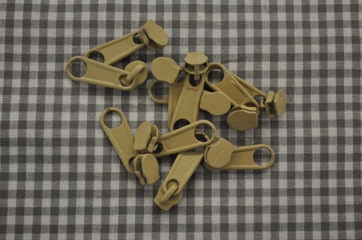 [70272.308] Schieber/Zipper 3 mm Reißverschluss taupe