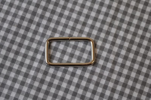 Viereck Ring Silber 25x13 mm