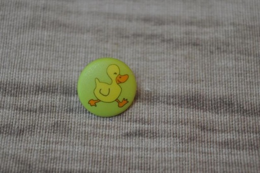 Knopf Entchen 15mm hellgrün
