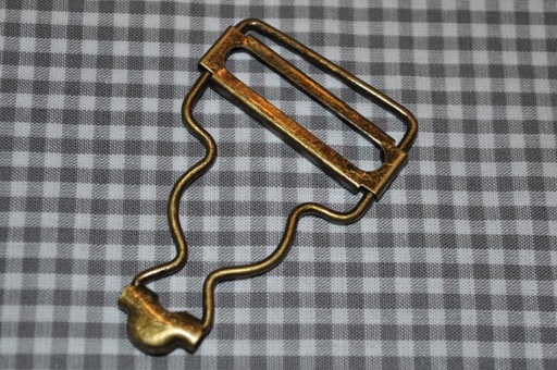 Hosenträger/Latzhosen Schnalle bronze 30mm