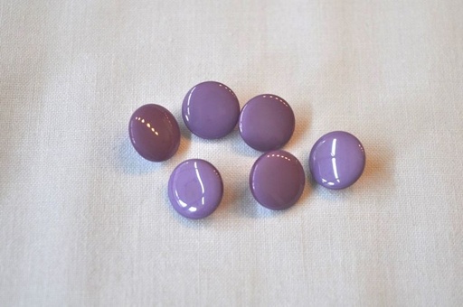 Knopf uni mit Öse 1,2cm hell lila