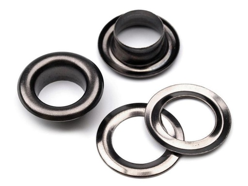 [60916.003] Ösen für Presse 20stk 8mm Hematit 3