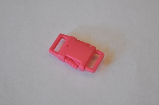 Steckschnalle 9 mm pink