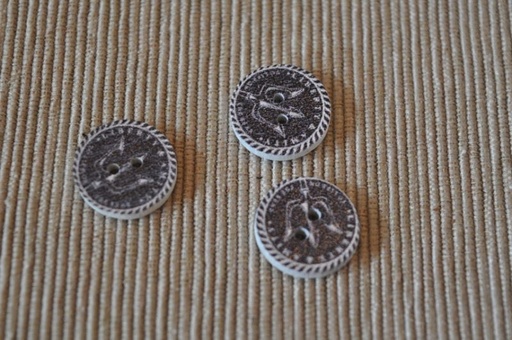 Holz Knopf Maritim 5