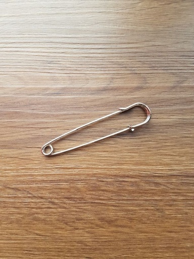 Kiltnadel 13x75mm silber