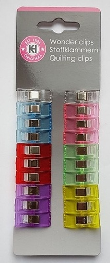 [790317.mix] Stoffklammern/Stoffclips 20 stück 10x27mm