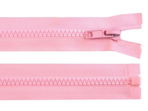 Reißverschluss 55 cm Grob 5mm Babyrosa