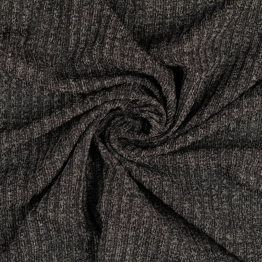 Strick Meliert 275g Schwarz