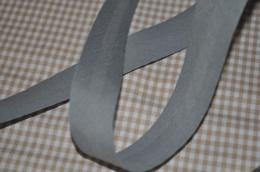 [260212.900113] Schrägband gefalzt 20 mm grau
