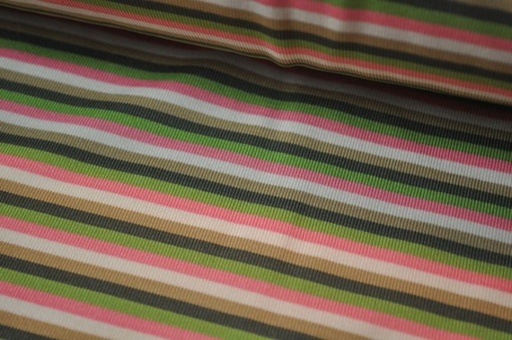 Polyamid Jersey streifen 2