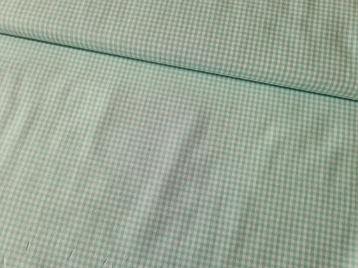 Baumwolle Vichy Karo 3mm Mint