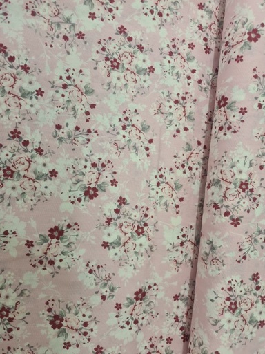 Baumwolle Blumen bouquet rosa