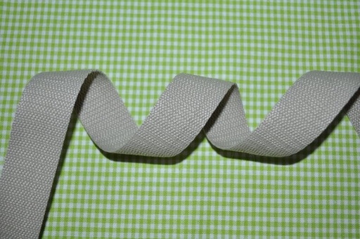 Gurtband 25 mm Sand