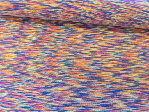 Bündchen Multi Stripes Regenbogen