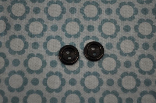Knopf schwarz klein