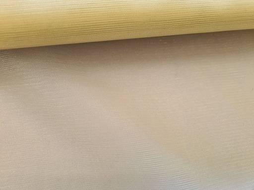 Glanz Tüll uni Lemon