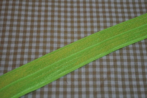 Elastisches Einfassband 15mm neon grün