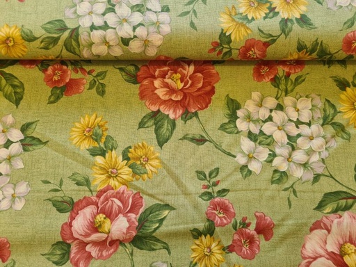 Baumwolle VIP Charlottes Garden Blumen 110cm breit