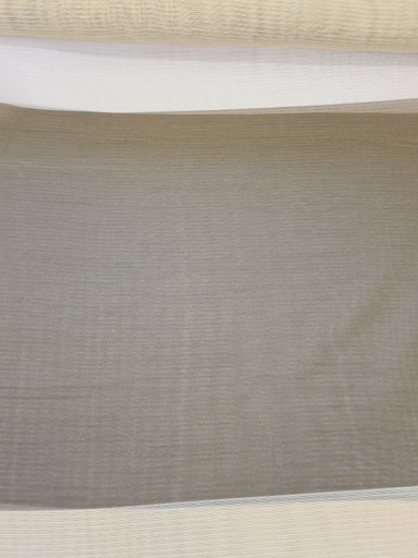 Gardinenstoff Chiffon 40 cm streifen Rosa Braun Beige