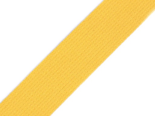 Baumwoll Gurtband 30mm Gelb 4202
