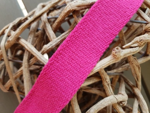 Baumwoll Gurtband dick 30mm pink