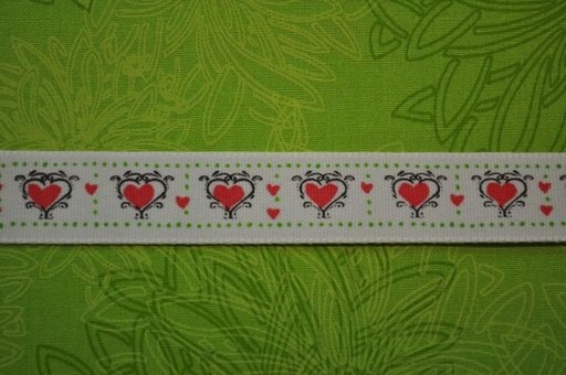 Ripsband  Sweetheart schmal