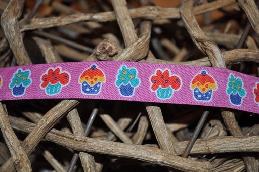 Webband Cupcakes pink