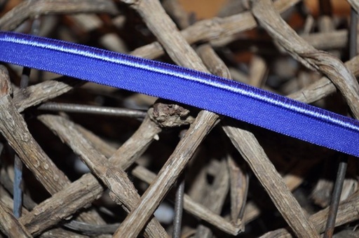 Elastisches Paspelband violett Glänzend/matt