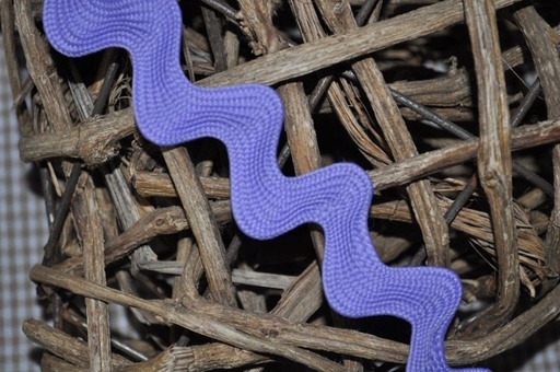 Zackenlitze 1,5cm flieder breit