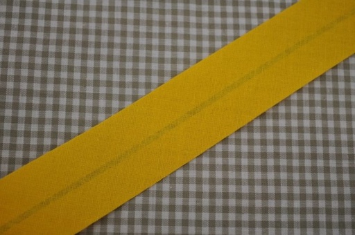 [260535.143662] Schrägband gefalzt 30 mm gelb