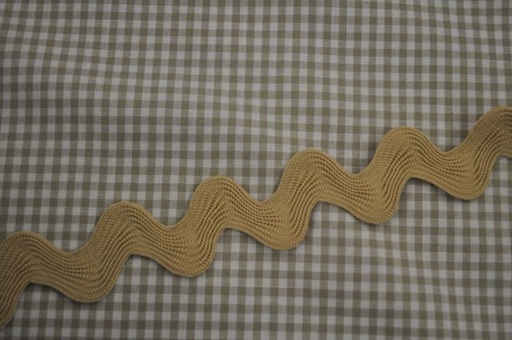 Zackenlitze 1,5cm beige breit