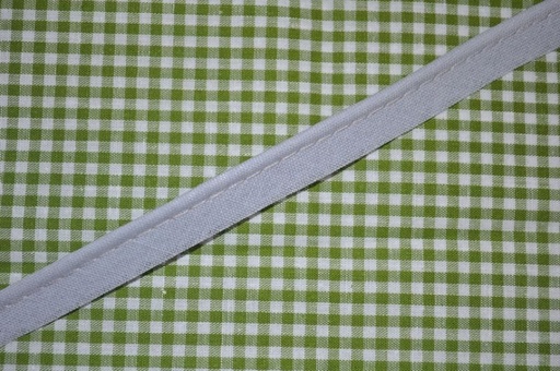 Paspelband baumwolle 12mm hellgrau