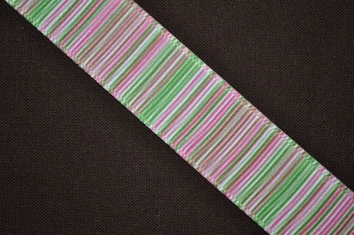Ripsband farbig gestreift 2cm Nr.5