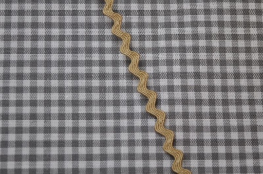 Zackenlitze 4 mm camel