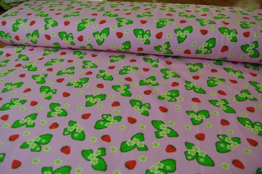 Jersey Dapper Erdbeeren klein rosa