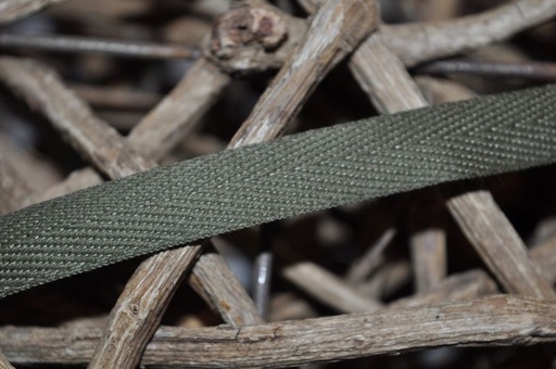 Köperband khaki 10mm