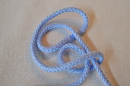 Baumwoll Kordel 6mm Hellblau