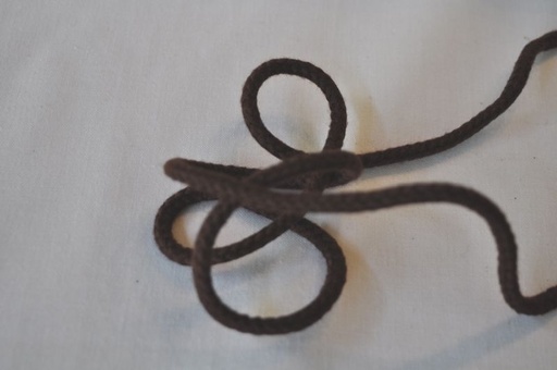 Baumwoll Kordel 6mm dunkelbraun